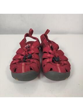 KEEN Red Outdoor Sandals Hiking Waterproof Sporty Size 5